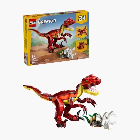 Dinozaur feroce, 31379 Creator 3in1, 283 piese, +8 ani