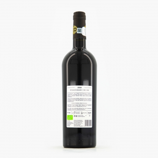 Vin roșu sec eco Fetească Neagră 0.75l