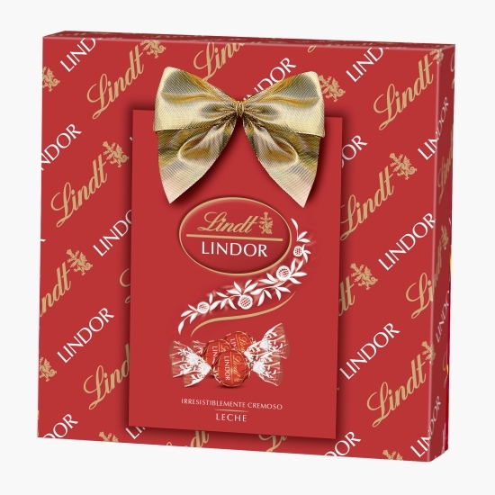 Bomboane de ciocolată cu lapte Xmas Lindor, 11 buc, 137g
