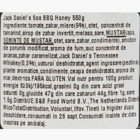 Sos BBQ Honey 553g