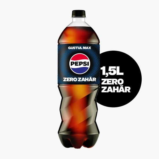 Băutură carbogazoasă aromă de cola Zero Zahăr 1.5l