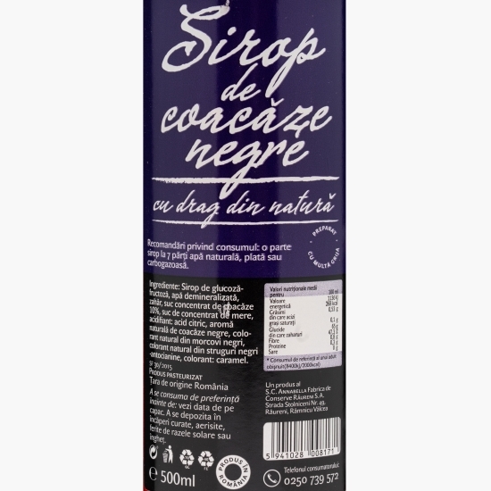 Sirop de coacăze negre 500ml