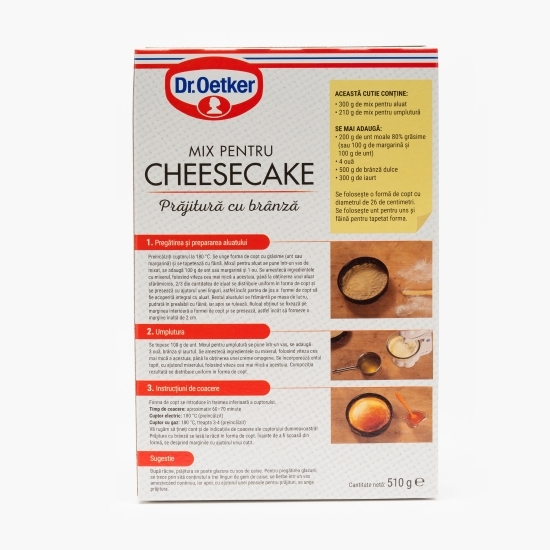 Mix pentru prăjitură cu brânză (Cheesecake) 510g