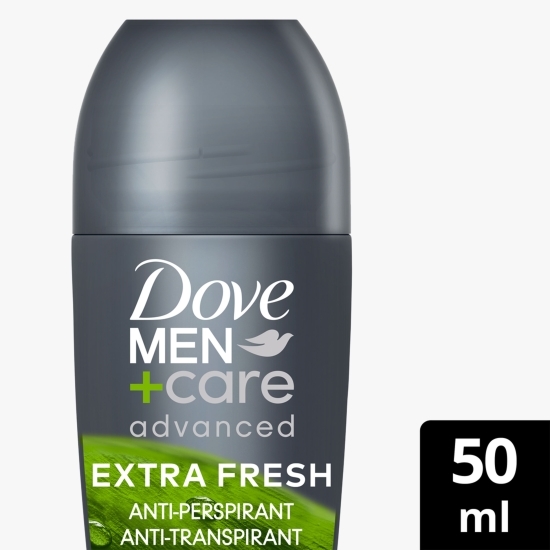 Deodorant antiperspirant roll-on Men+care Advanced Extra Fresh, 50ml