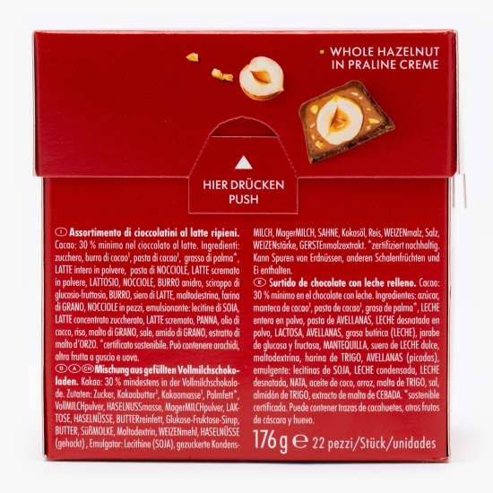Praline asortate Choco Cubes 176g