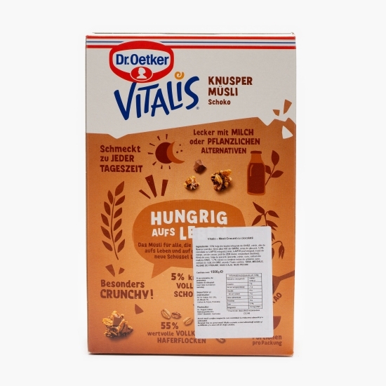 Musli Vitalis crocant cu ciocolată 1.5kg