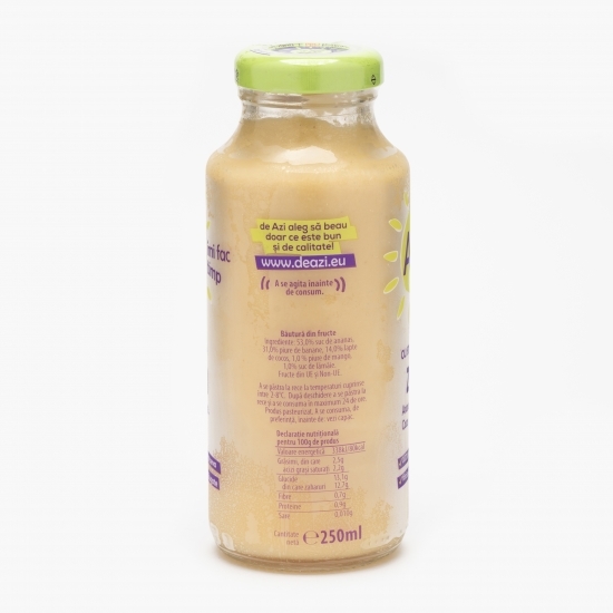 Smoothie zen ananas, banane, cocos 0.25l