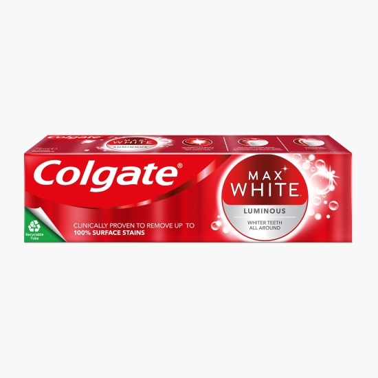 Pastă de dinți pentru albire Max White Luminous, 75ml