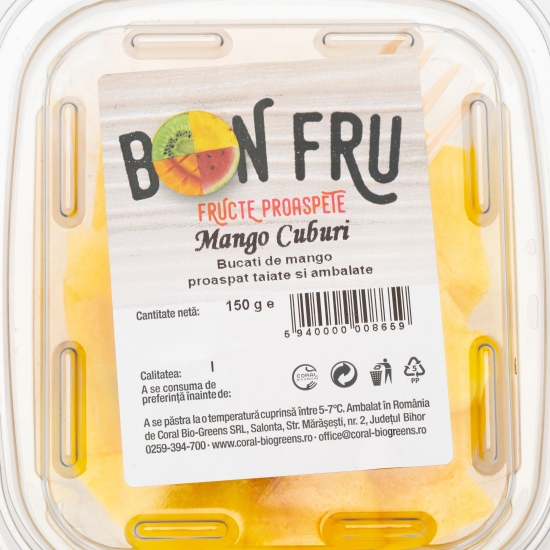 Mango cuburi 150g