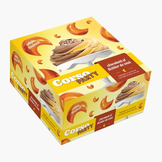 Tort de înghețată cu aromă de ciocolată și lichior de ouă 400g