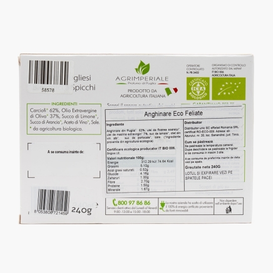 Anghinare eco, feliate 240g