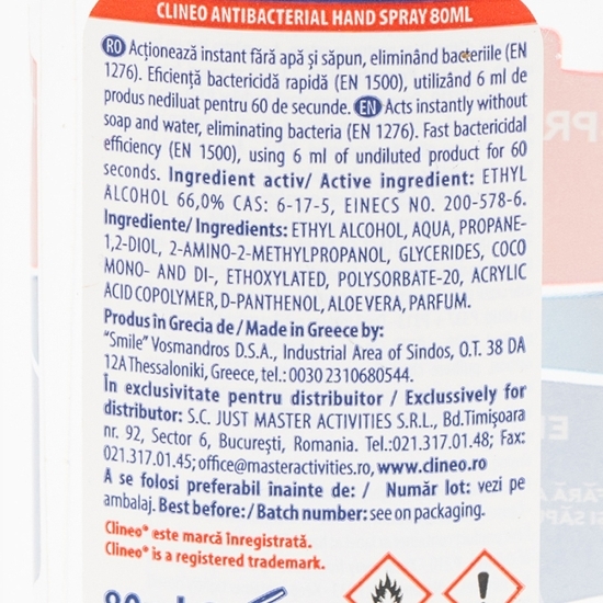 Spray antibacterian 80ml