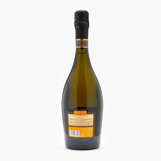 Vin spumant brut alb extra sec Cuartz Fetească Albă, 12%, 0.75l