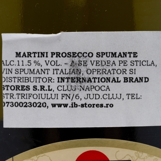 Vin spumant Prosecco, 11.5%, 0.75l