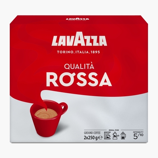 Cafea măcinată Qualita Rossa Duo Pack, 2x250g