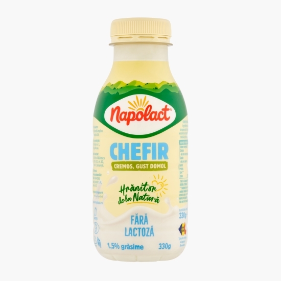 Chefir fără lactoză 1.5% grăsime, 330g