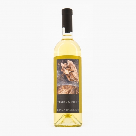 Vin alb sec Chardonnay Îngeri din Micul Paris 0.75l 
