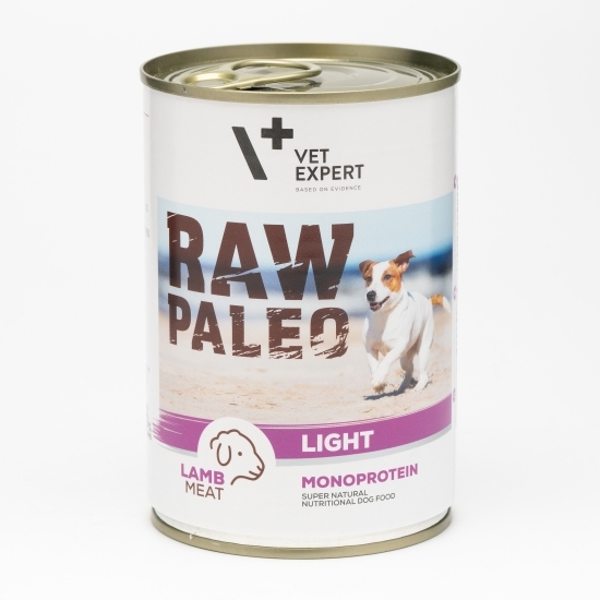 Hrană umedă pentru câini Light, 400g, cu miel 