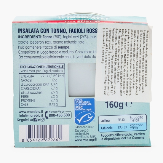 Salată mexicană cu ton, 160g