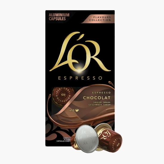 Capsule cafea Espresso Ciocolată, 10 băuturi, 52g
