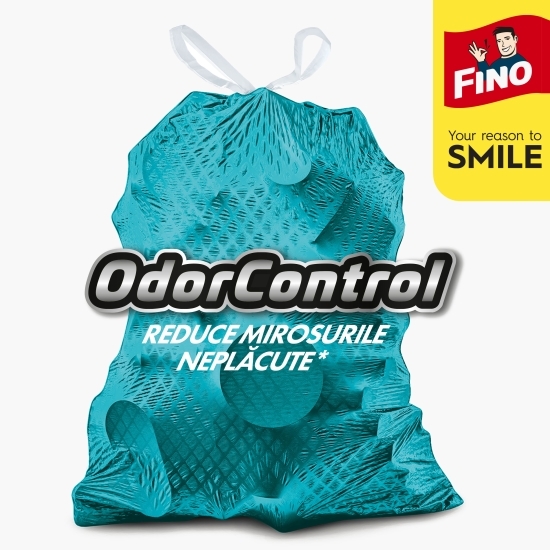 Saci menajeri parfumați, cu șnur, 60l, 8 buc