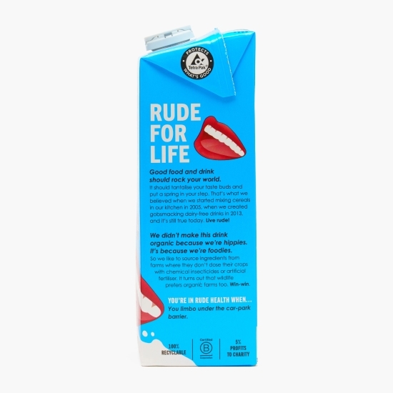 Băutură vegetală eco din cocos, fără zahăr adăugat, 1l