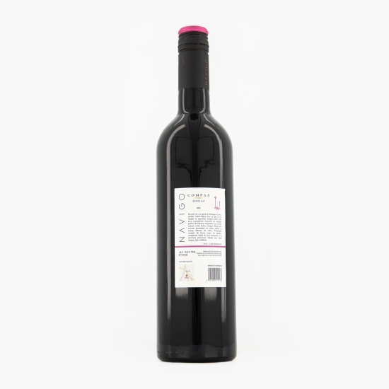 Vin roșu sec Shiraz, 13.5%, 0.75l