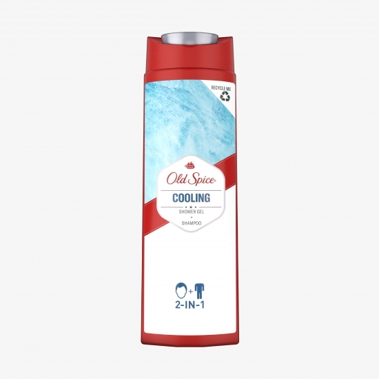 Gel de duș și șampon 2 în 1 pentru bărbați Cool 400ml