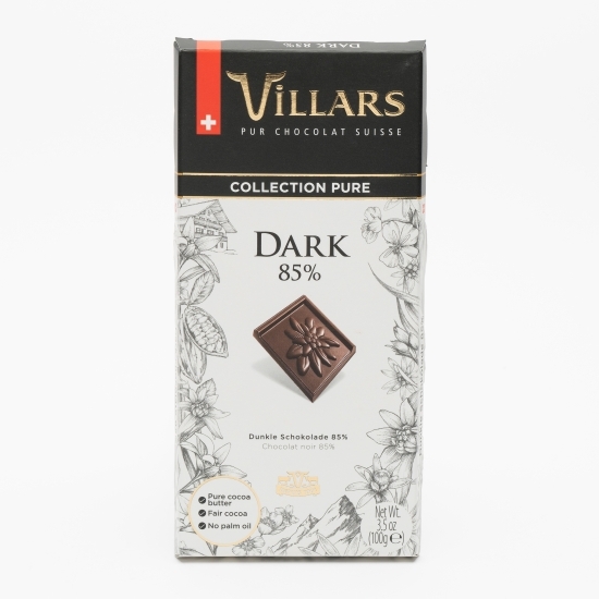 Ciocolată neagră cu 85% cacao 100g 