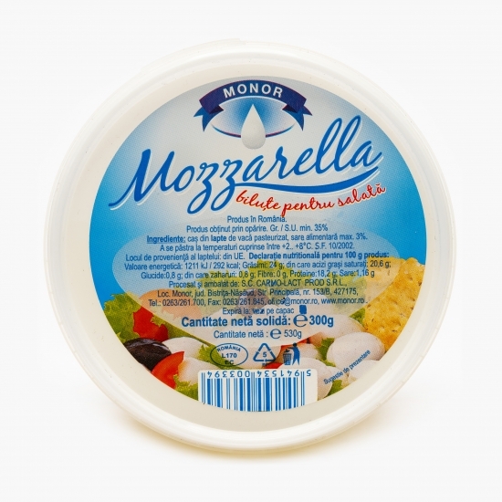 Mozzarella biluțe pentru salată 300g