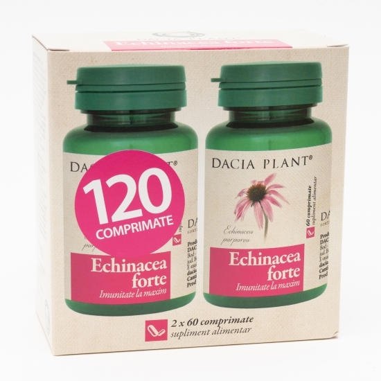 Echinacea forte 1 + 1 120 comprimate 