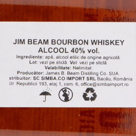 Bourbon Whiskey, 40%, USA, 1l