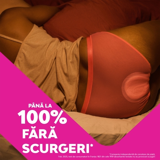 Absorbante de noapte Ultra Large Goodnight Duo Super Heavy cu aripioare 16 bucăți