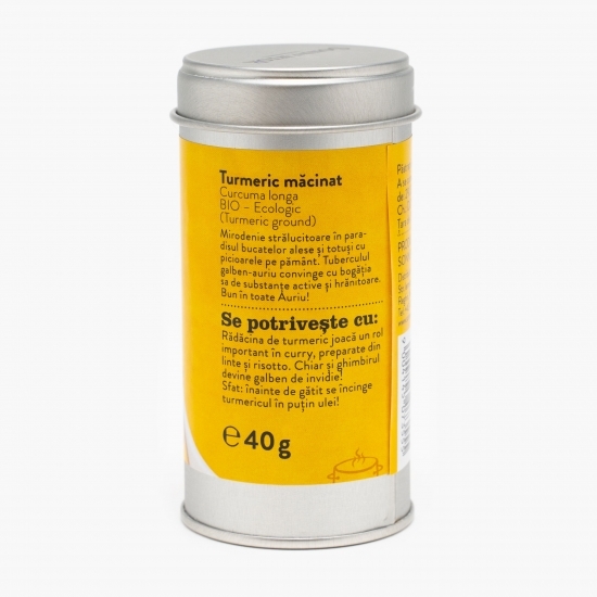 Condiment solniță turmeric eco 40g