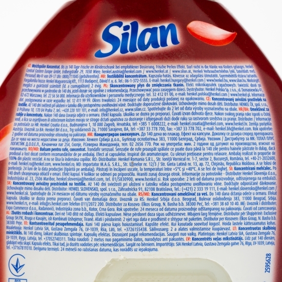 Balsam pentru rufe concentrat Sensual Rose 58 spălări 1.45l