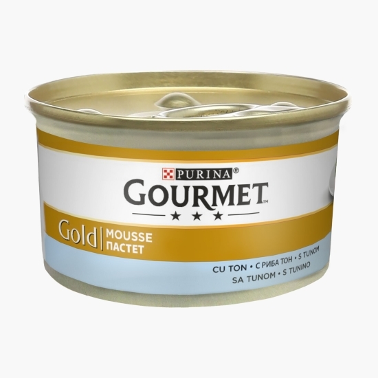 Hrană umedă pentru pisici, mousse, 85g, cu ton