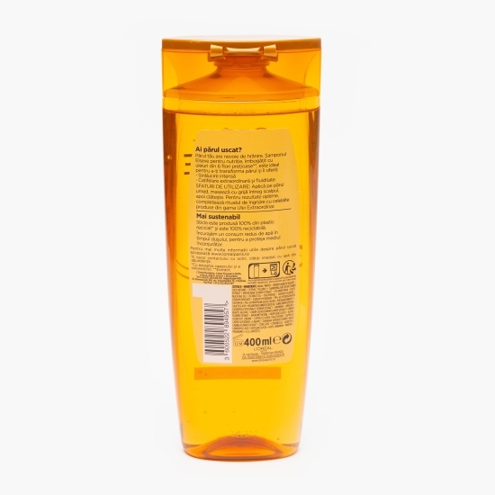 Șampon nutriție cu ulei din flori prețioase pentru păr uscat 400ml