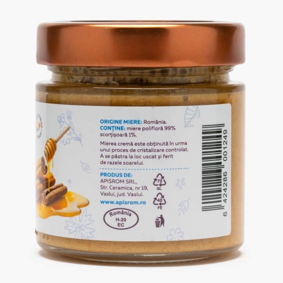Miere cremă cu scorțișoară 280g