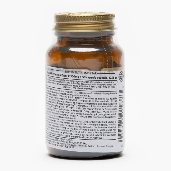 Vitamina Ester C 500mg, 50 capsule vegetale