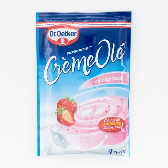 Mix pentru desert Crème Olé cu căpșuni 75g 