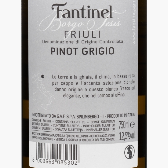 Vin alb sec Borgo Tesis Pinot Grigio, 12.5%, 0.75l