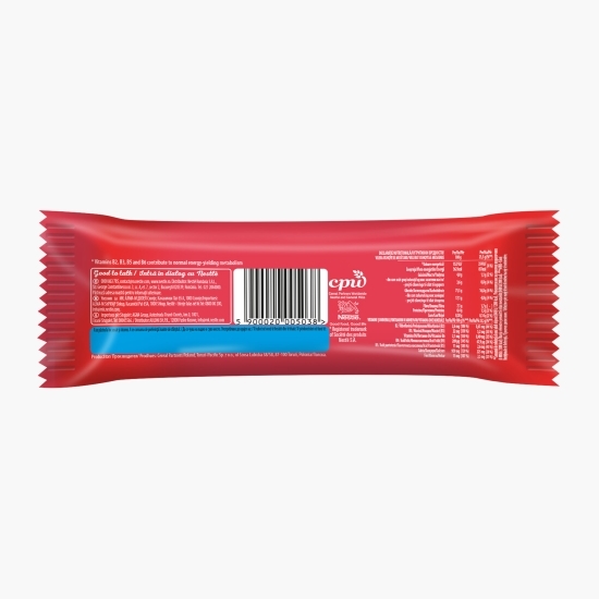 Baton de cereale pentru mic dejun căpșuni 23.5g