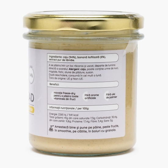 Cremă de caju și banane Banana Bread, 300g