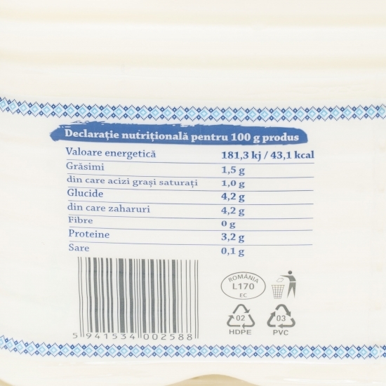 Lapte consum 1.5% grăsime 1.8l