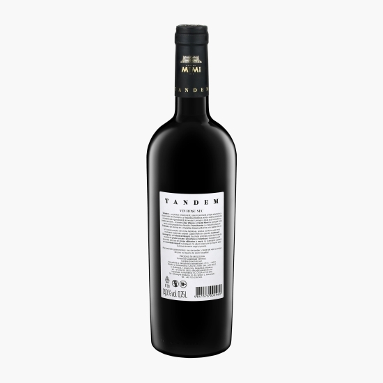 Vin roșu sec Cabernet Sauvignon & Fetească Neagră, 14%, 0.75l