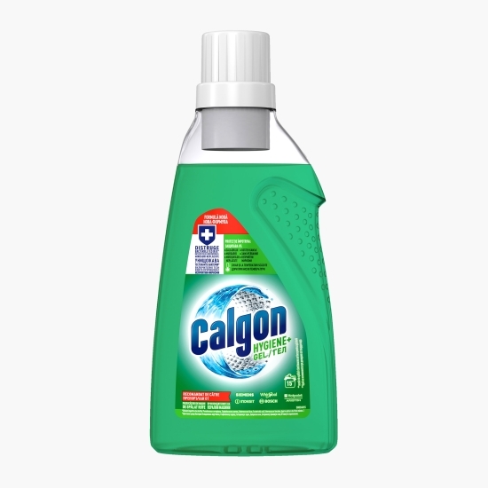 Soluție gel Anticalcar cu rol antibacterian pentru mașina de spălat Hygiene+, 15 spălări, 750ml