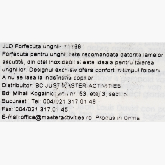 Forfecuță pentru unghii