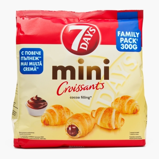 Mini croissante cu cremă de cacao 300g