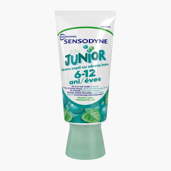 Pastă de dinți pentru copii cu fluor Pronamel Junior 6-12 ani, 50ml
