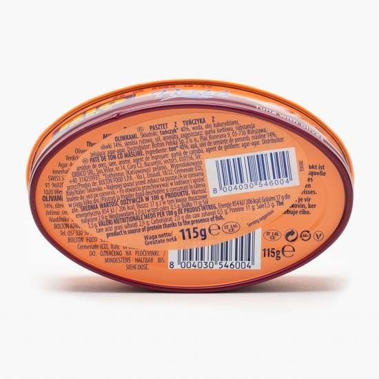 Pate de ton cu măsline 115g